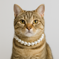 Classic Pearl Cat Collar