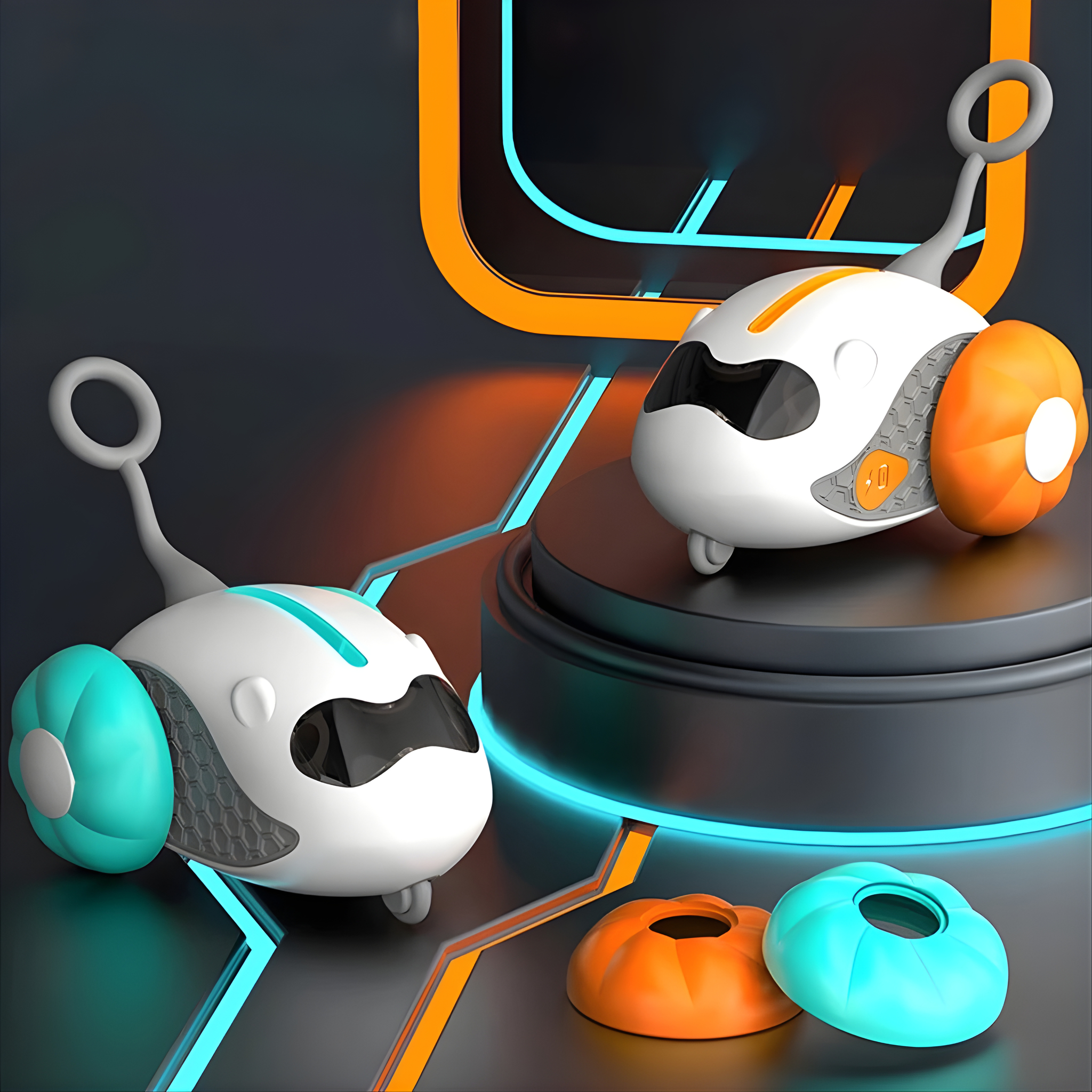 TurboTail Pro™ – Interactive Remote Control Cat Toy