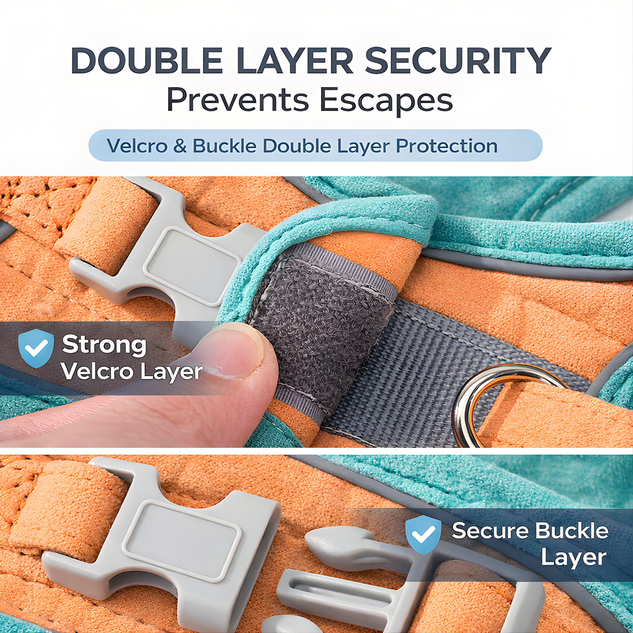 Escape-Proof Cat Harness + Leash
