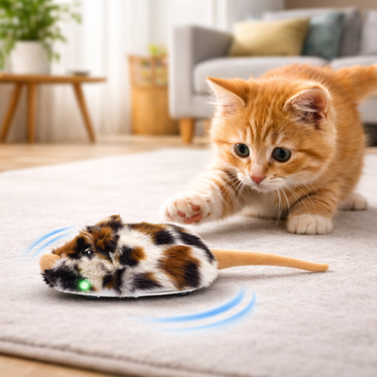Interactive Motion-Activated Mouse Cat Toy