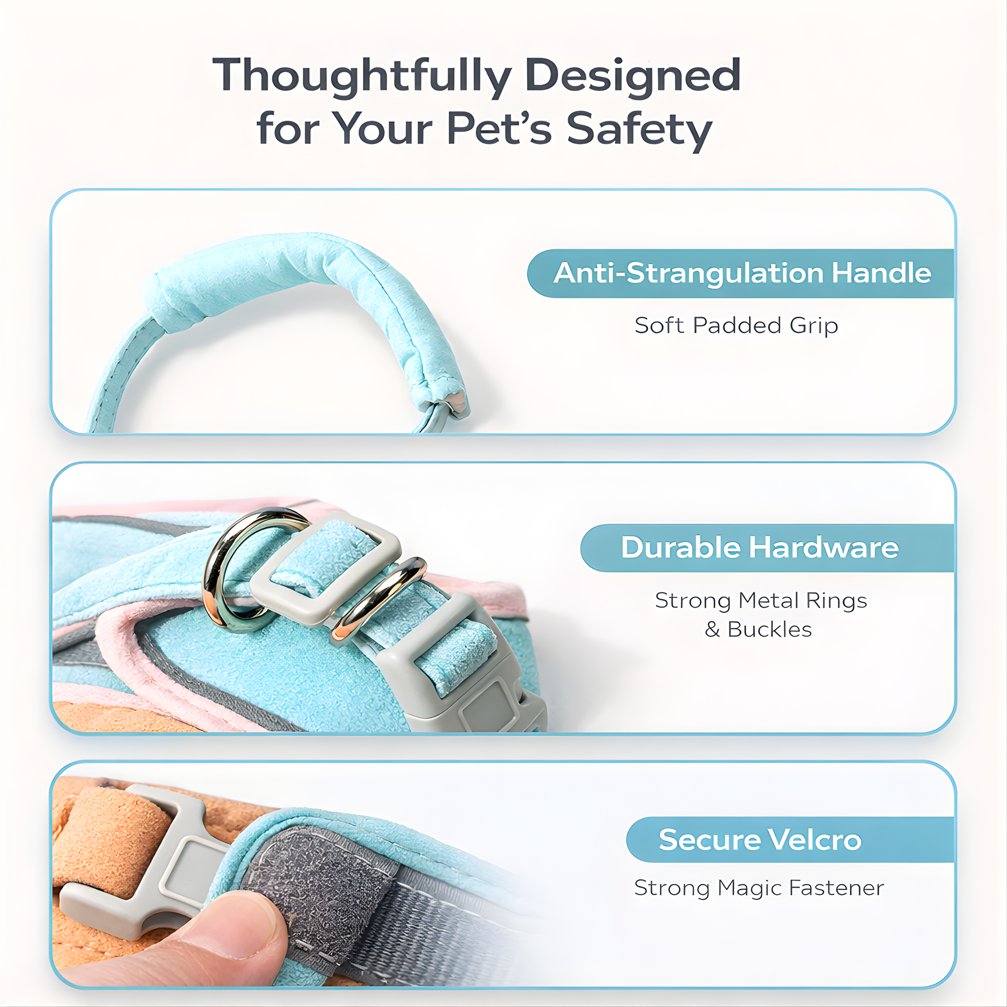 Escape-Proof Cat Harness + Leash