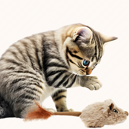 Interactive Motion-Activated Mouse Cat Toy