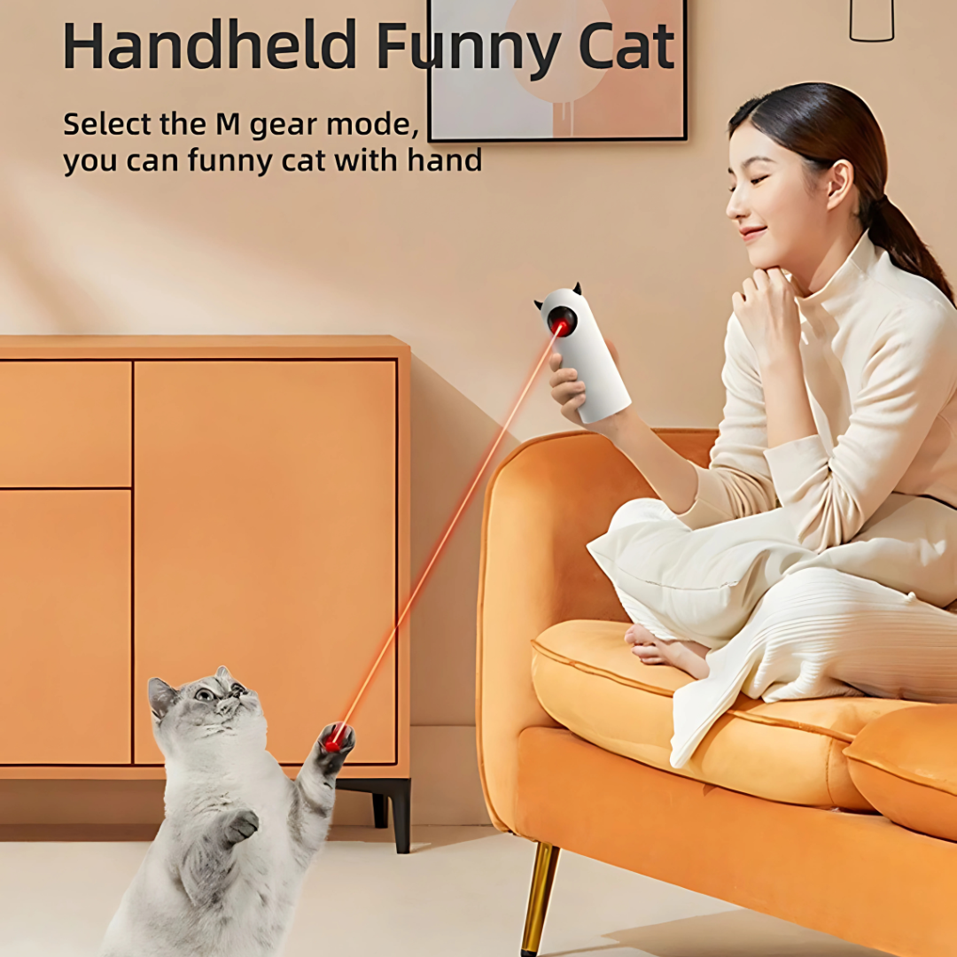 Automatic Infrared LED Laser Cat Toy