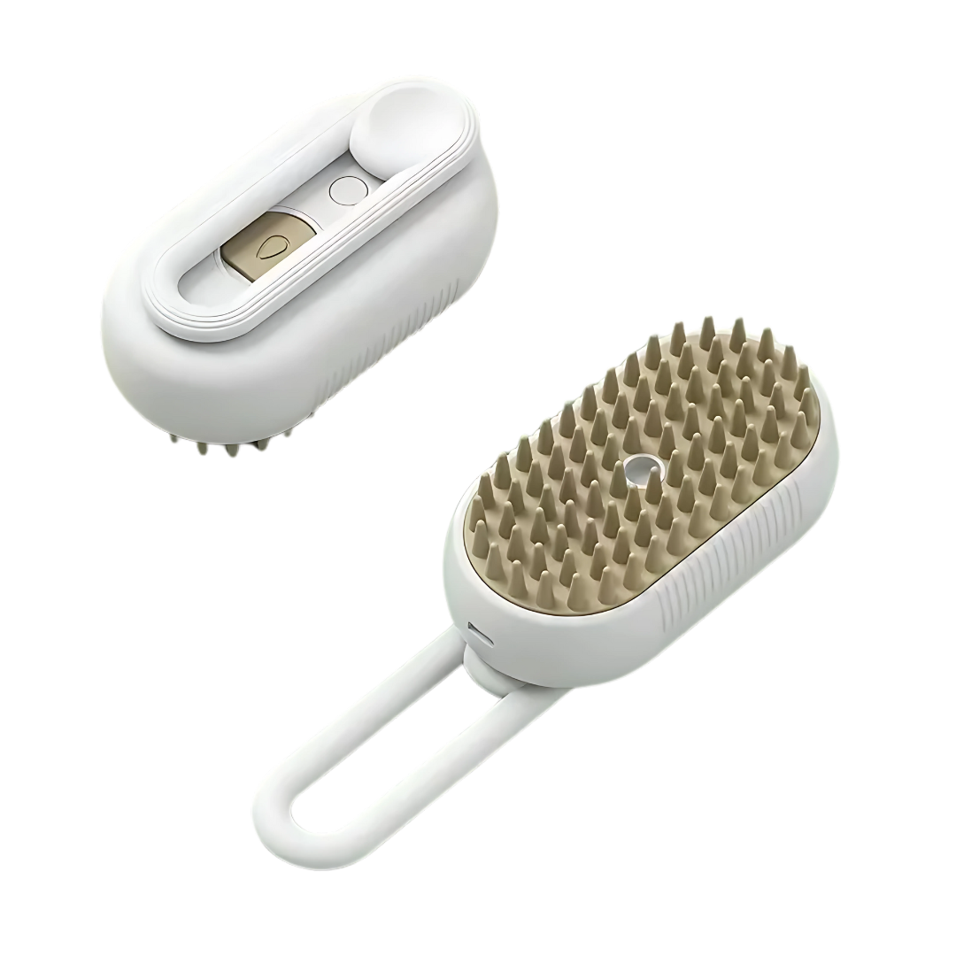 Cat Steamy Brush – Grooming & Massage Tool for Pets