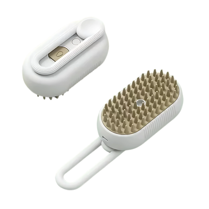 Cat Steamy Brush – Grooming & Massage Tool for Pets