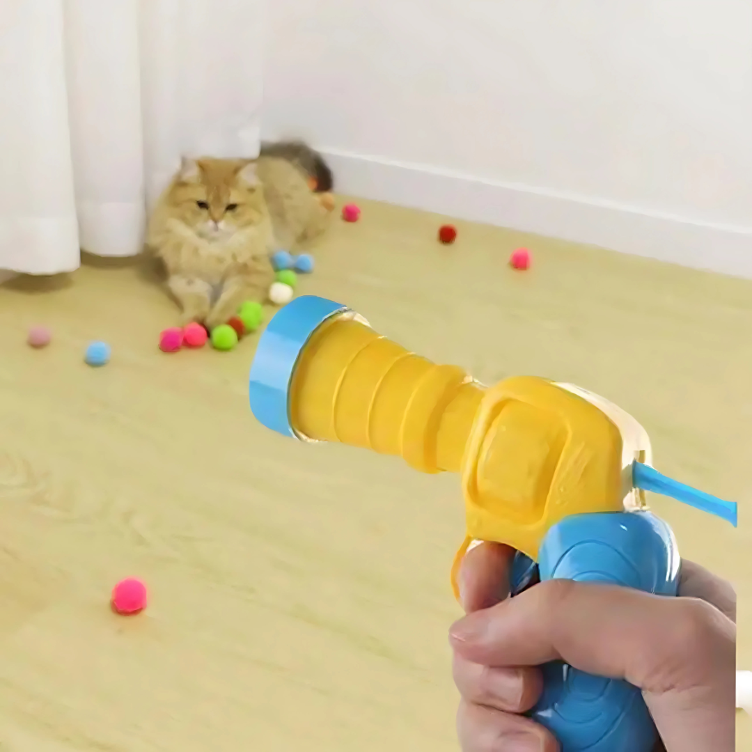 Plush Ball Cat Blaster