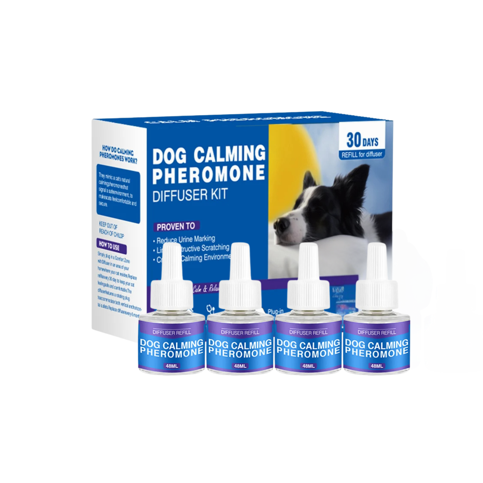 CalmlyPaws™ Dog 120 Days - 4 Refills