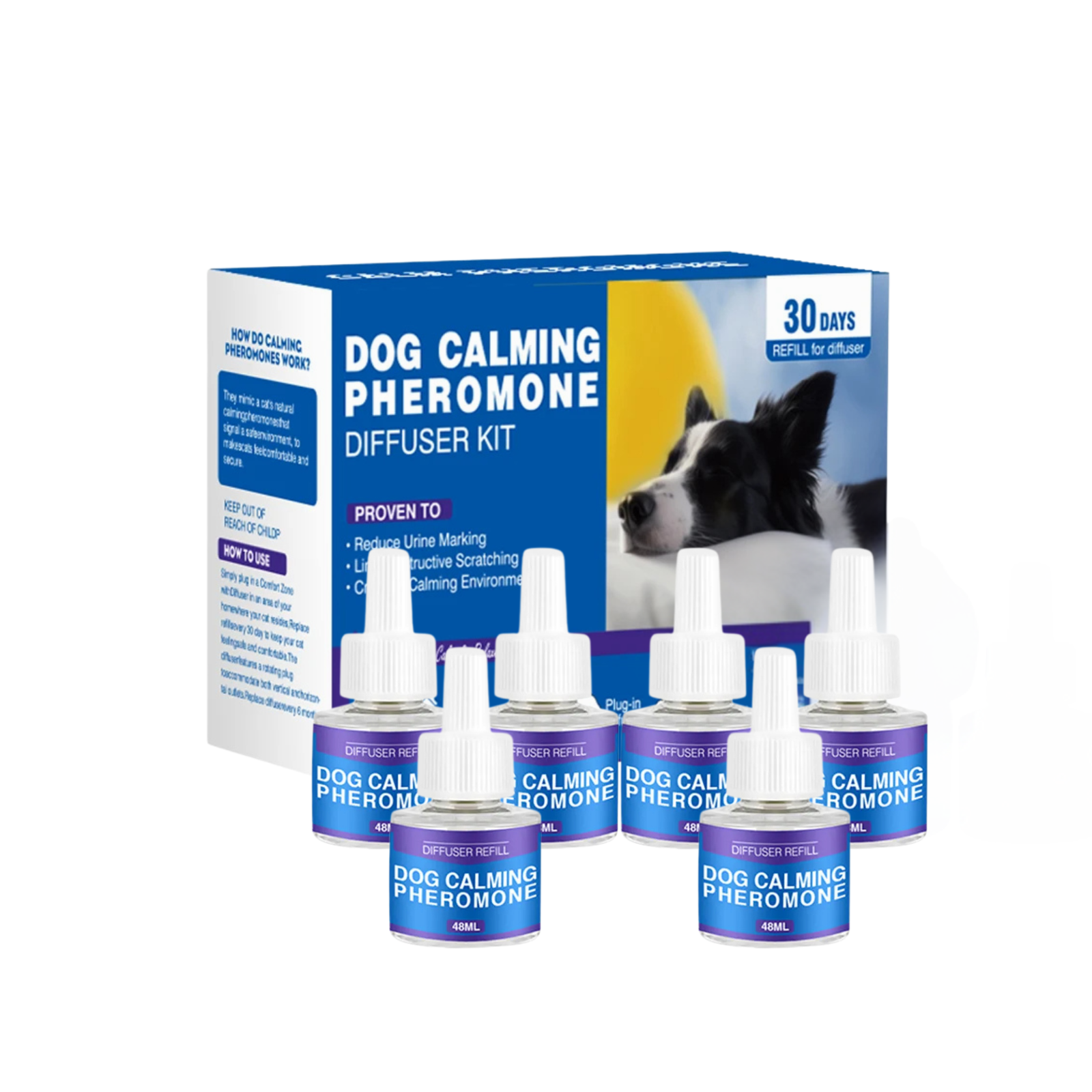 CalmlyPaws™ Dog 180 Days - 6 Refills