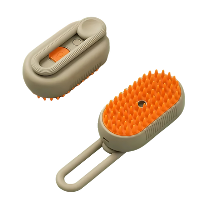 Cat Steamy Brush – Grooming & Massage Tool for Pets